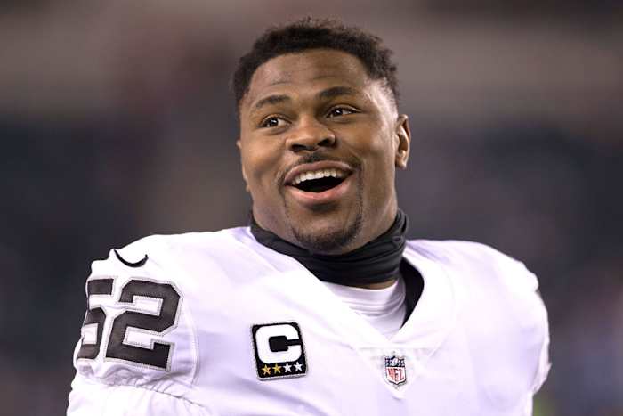 Mack was the Raiders’ best player, and most respected locker room presence, before Oakland jettisoned him.